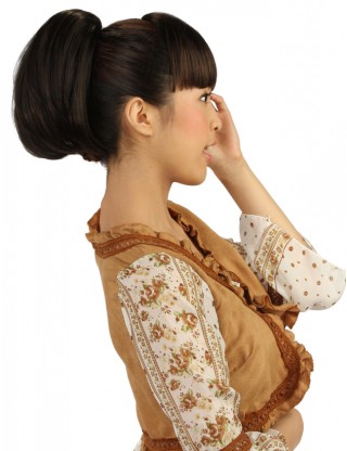 Wigs2you 馬尾 甜美可愛扣式馬尾 短髪爪夾式蓬松短直髪WS-5010-SB